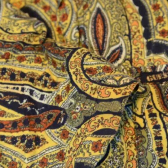 Georges Marciano Men's Summer Shirt Button Up‎ Print Party Beach Shirt Size 2 - Picture 4 of 8